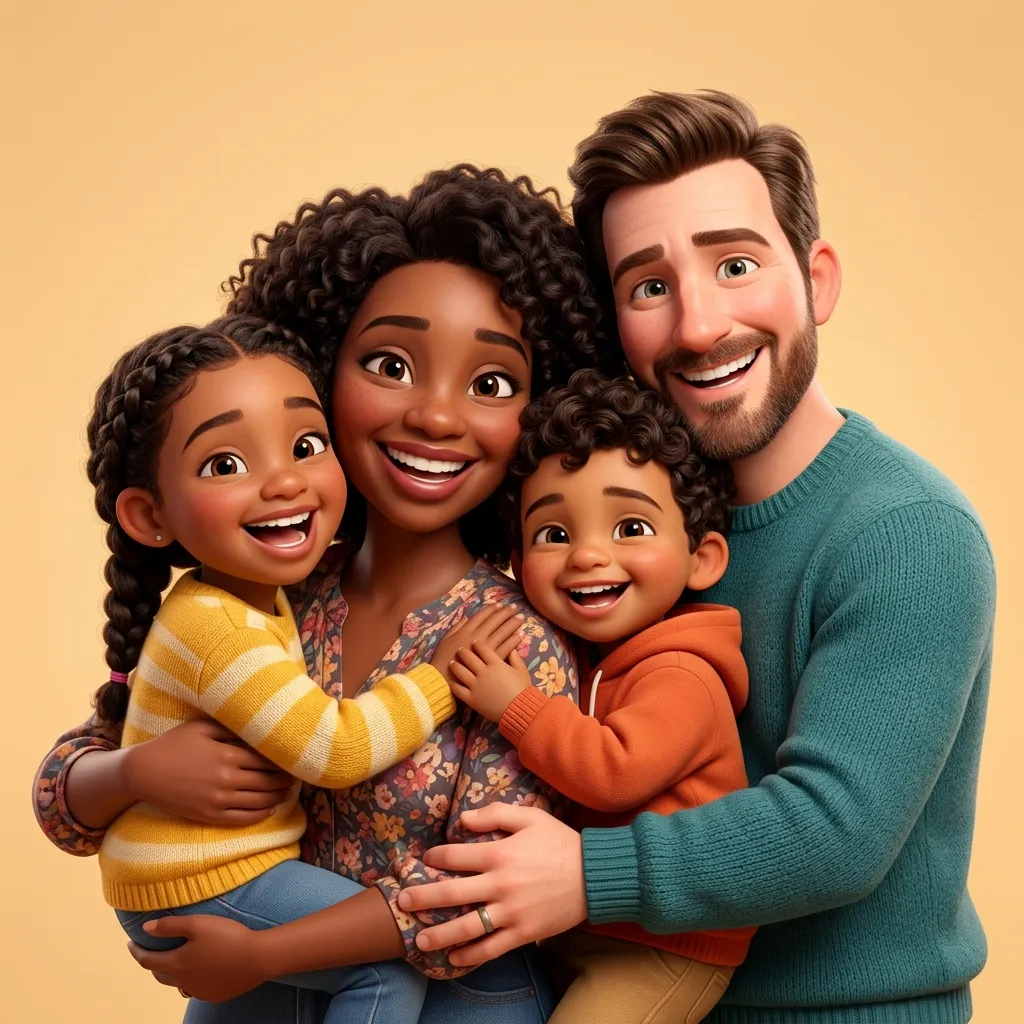 Arte do baralho Família usada dentro do app GameCards